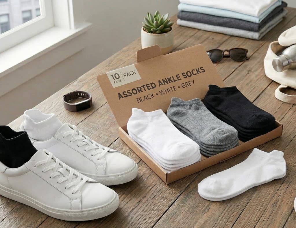 Men's Zubiflex socks lifestyle scene