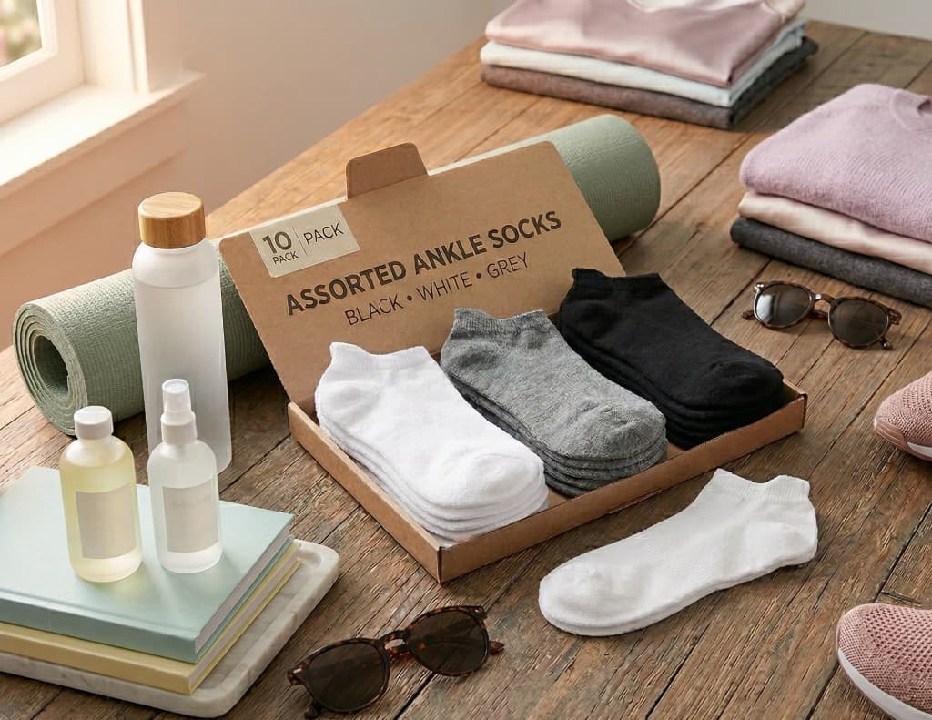 Women's Zubiflex socks lifestyle scene